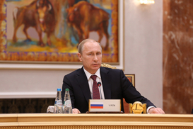 Путин анонсировал поставки российского газа в оккупированный Крым