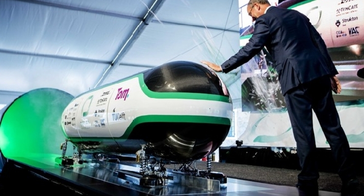 Через Киев может пройти три ветки вакуумного поезда