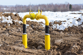 Цена экспортного газа Газпрома снизилась почти на треть