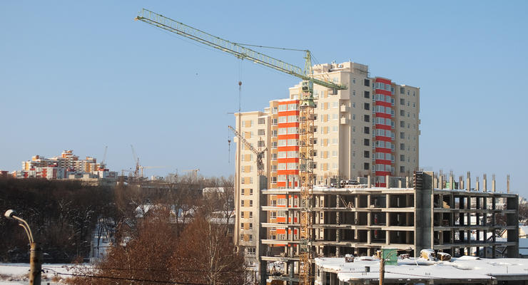 В Украине снизилось количество проблемных строек