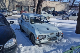 В Запорожье заметили необычный автомобиль