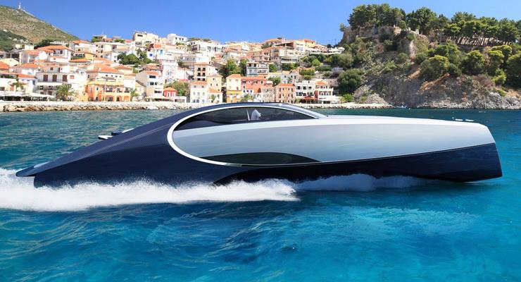 Bugatti презентовала яхту с джакузи и мангалом на борту