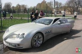 В Украине продают уникальный спорткар ручной сборки