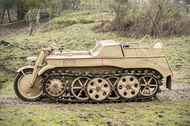 В Германии продадут мотоцикл-вездеход 1944 года выпуска