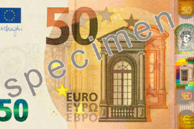 В Европе ввели в оборот новую банкноту в 50 евро