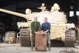 В Англии в танке обнаружили золото на миллионы долларов