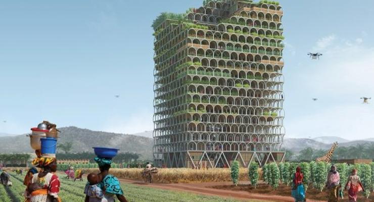 В Африке построят первый в мире передвижной небоскреб