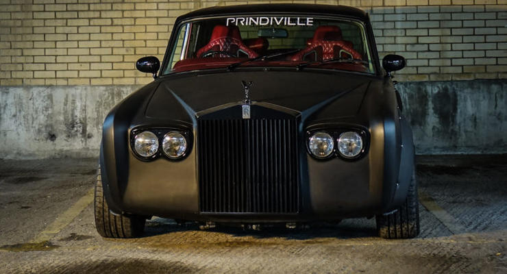 В Англии за 130 тысяч долларов продают уникальный дрифт-кар Rolls-Royce