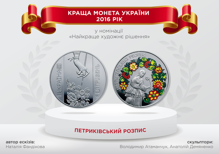 НБУ назвал лучшие монеты 2016 года