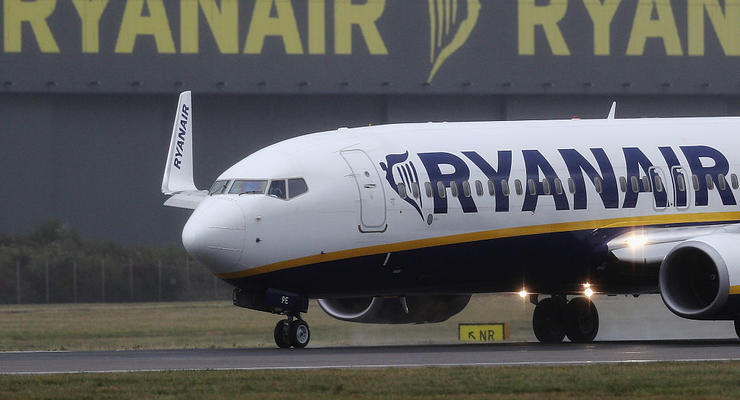 Ryanair остановил продажу билетов в Украину