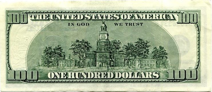 Стало известно, как выглядит подделка 100-долларовой банкноты в Украине