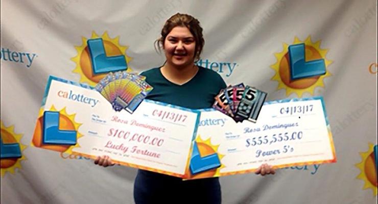 Невероятная удача: девушка выиграла в две лотереи 650 тысяч долларов