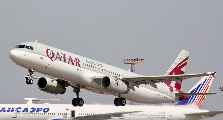 Вместо Ryanair в Украину будет летать Qatar Airways