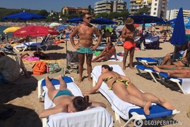 Главный радикал Ляшко засветился на пляже Испании