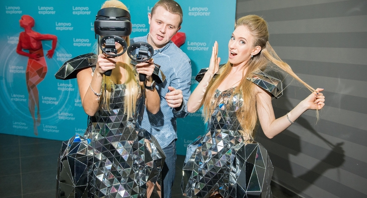 Lenovo представляет новый VR-шлем в Украине