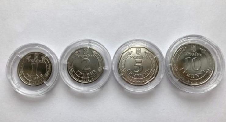 В Украине сегодня вводят в оборот новые монеты