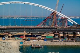 Россия отстрочила завершение строительства Керченского моста