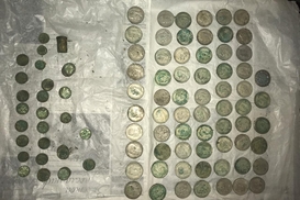 В Киеве нашли клад 19-20 века