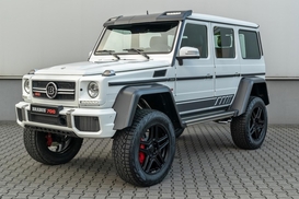 В Сети появились фото Гелендваген с позолотой