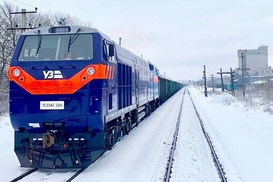 Последние 5 из 30 тепловозов General Electric прибыли в Украину