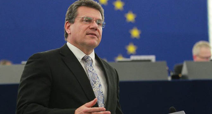 Вице-президент Еврокомиссии Шефчович: рынок электроэнергии необходимо запустить с 1 июля этого года