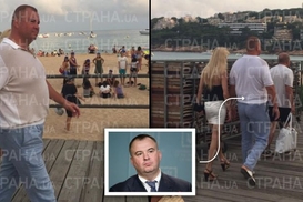 СМИ показали, как скандальный Свинарчук с блондинкой отдыхает в Испании