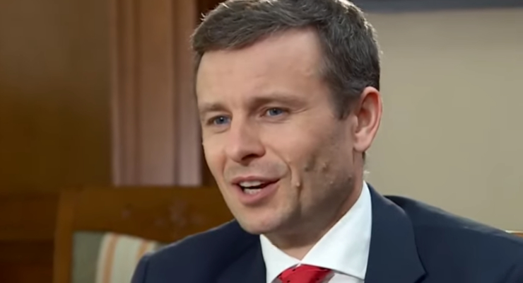 Министр финансов Украины Сергей Марченко / Скриншот YouTube