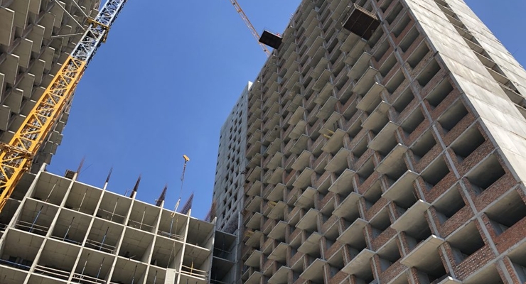 Объект "Укрбуда" / Киевгорстрой