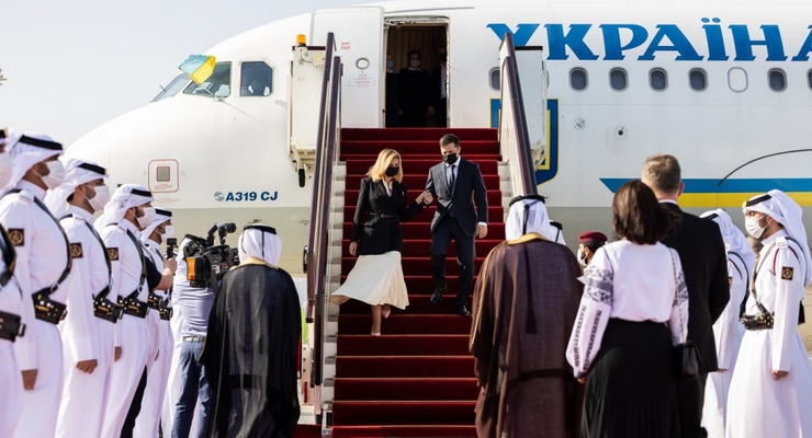 Владимир Зеленский с официальным визитом в Катаре  / president.gov.ua