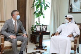 Украина и Катар подписали нефтегазовый меморандум