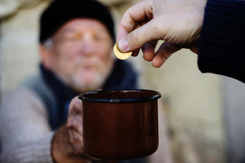 Уровень бедности среди работающих украинцев в прошлом году превысил 40%