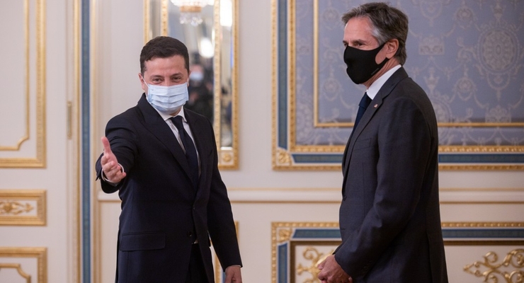 Владимир Зеленский и Энтони Блинкен / president.gov.ua
