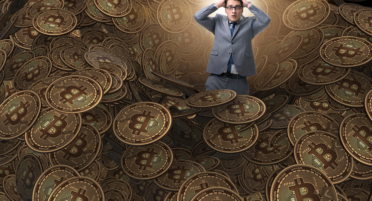 Биткоин дешевеет по двум причинам / depositphotos