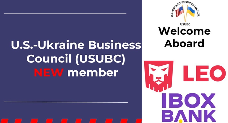 МПС LEO и IBOX BANK стали участниками US-Ukraine Business Council