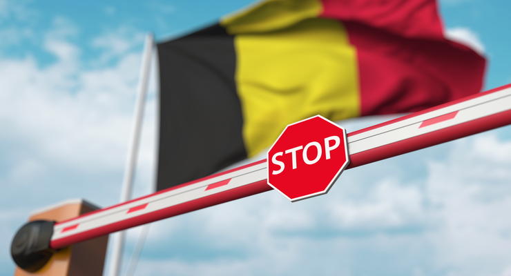 Бельгия закрыла границу для украинцев