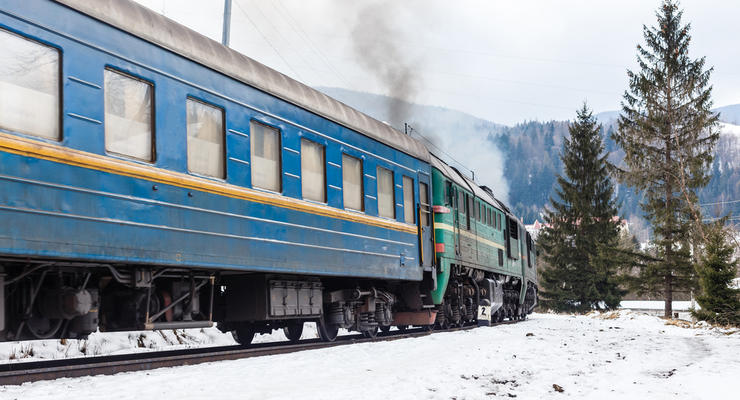 "Укрзализныця" запускает дополнительные поезда на новогодние праздники