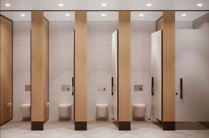 Дизайн уборных в киевском вокзале