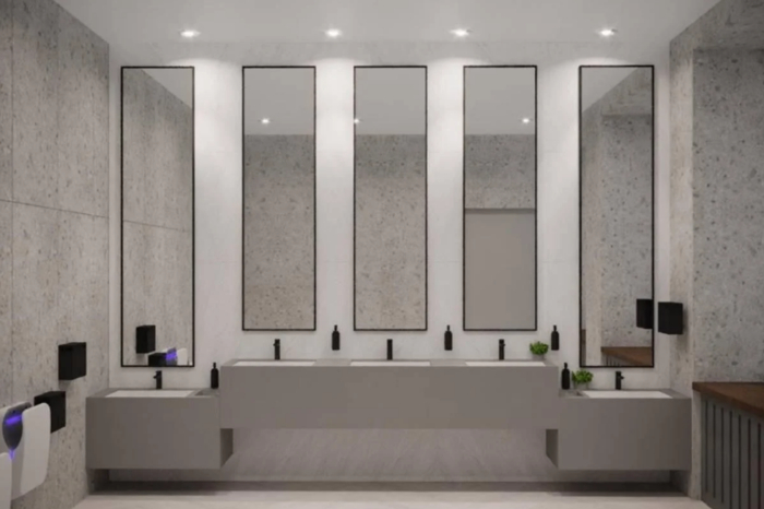 Дизайн уборных в киевском вокзале