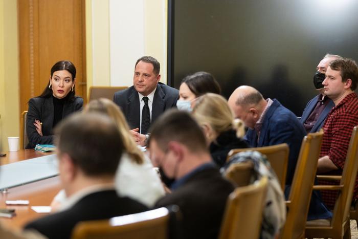 Во время встречи с представителями украинских СМИ
