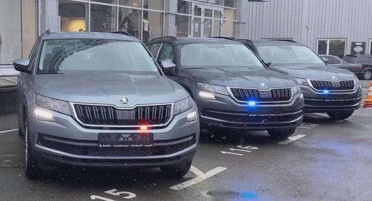 Полицейские машины "фантомы" / mvs.gov.ua