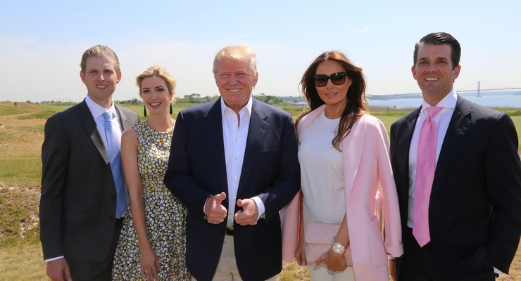 Семья бывшего Президента США Дональда Трампа / depositphotos