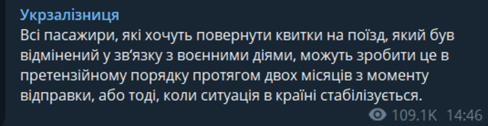 Публикация УЗ в Telegram
