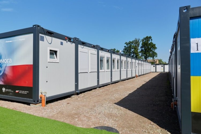 Первый модульный городок в Киевской области