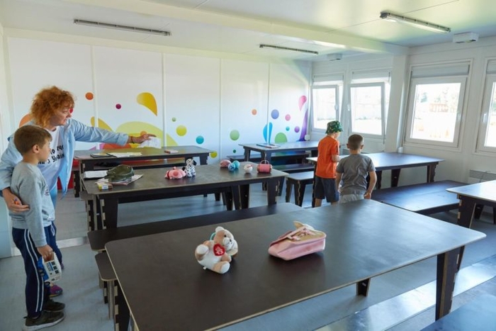 Первый модульный городок в Киевской области