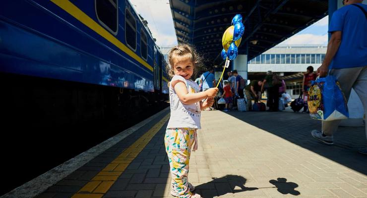 За місяць залізницею в Україну повернулися близько 50 тис громадян