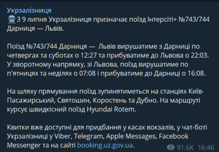 Публикация УЗ в Telegram