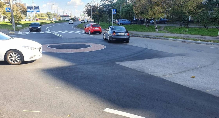 У столиці облаштовують кільцеві розв’язки малого радіусу / kyivcity.gov.ua
