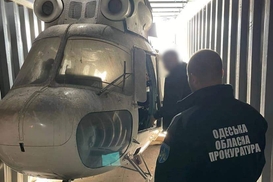 На Одесской таможне обнаружили вертолет: Его передадут украинским защитникам