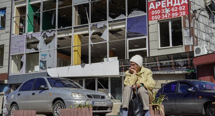 Маріуполь, 2022 рік / EPA/UPG