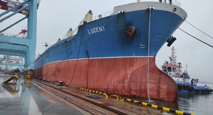 За двое суток из портов Большой Одессы вышло 5 судов с агропродукцией / facebook.com/MinInfra.UA